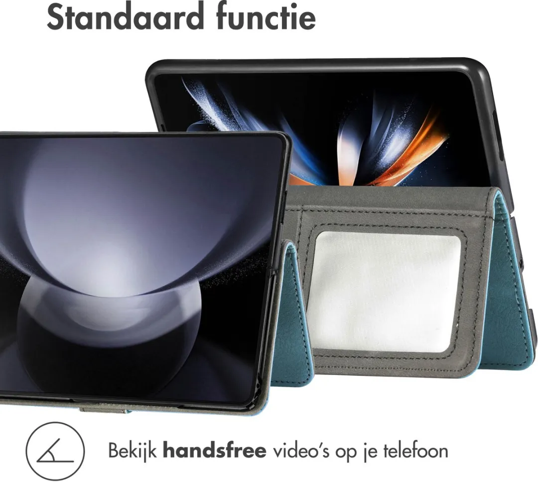 Imoshion Hoesje Samsung Galaxy Z Fold 6 Lichtblauw - 3 Pasjes