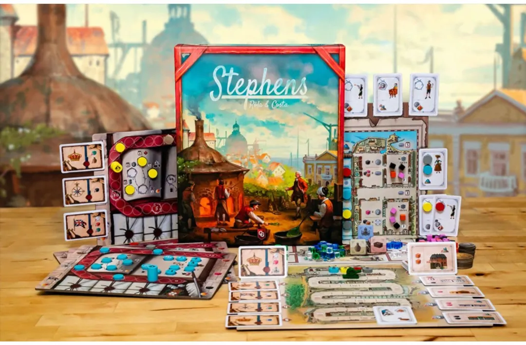 Capstone Games Stephens Bordspel PUG210 - 1-4 Spelers