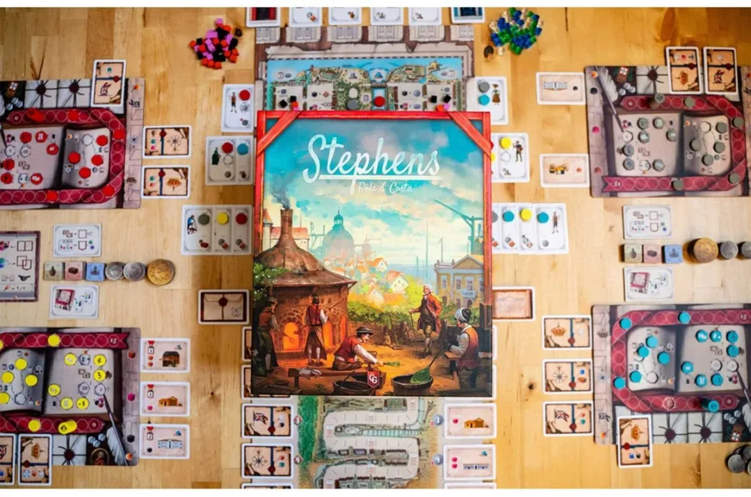 Capstone Games Stephens Bordspel PUG210 - 1-4 Spelers