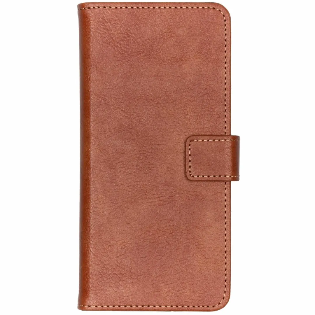 imoshiion Hoesje Samsung Galaxy A7 (2018) - 3 Pasjes - Bruin