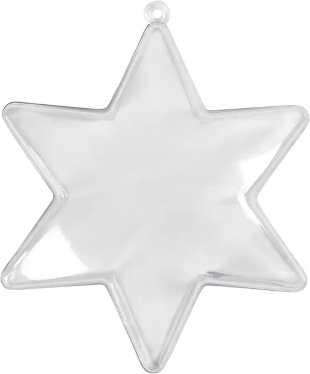 Creativ Company Deco Ster - Transparant