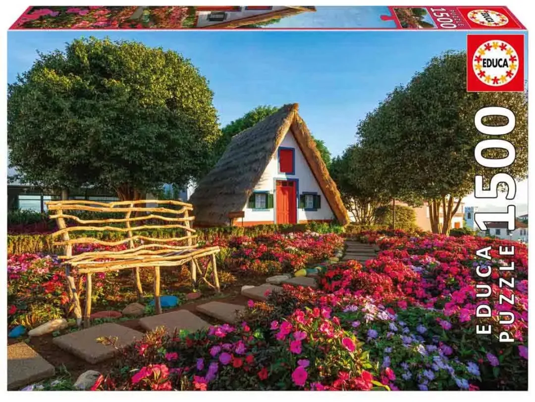 Educa Santana Madeira Puzzel 1500 Stuks - Multicolor