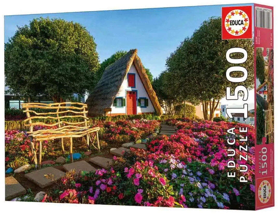 Educa Santana Madeira Puzzel 1500 Stuks - Multicolor