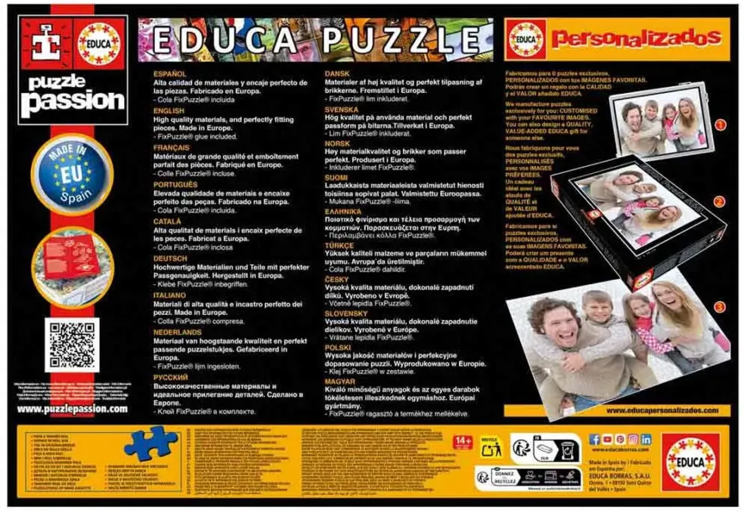 Educa Santana Madeira Puzzel 1500 Stuks - Multicolor