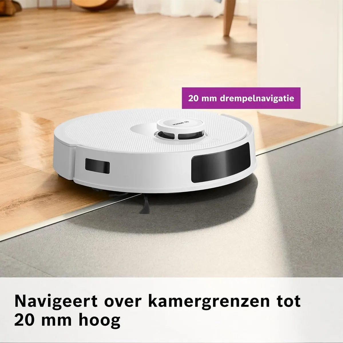 Bosch Spotless BCRD1W Robotstofzuiger - 11.000 Pa Wit