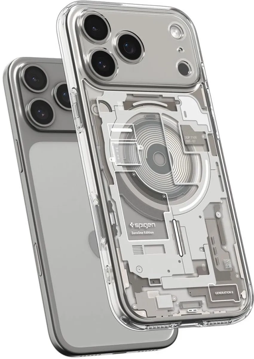 Spigen Ultra Hybrid MagSafe Hoesje iPhone 17 Pro Max - Zwart