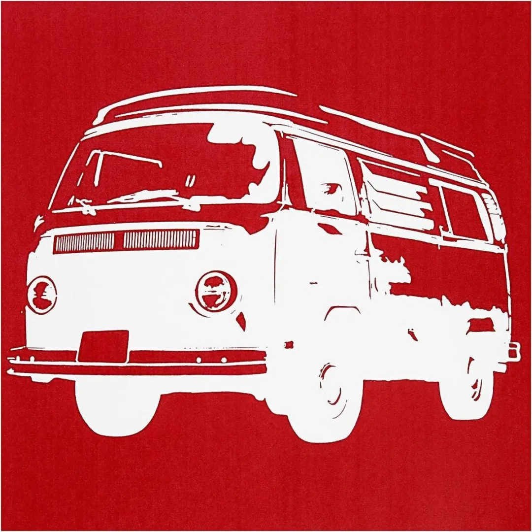 Creativ Company Screen Stencil Volkswagen Bus 20x22cm - Wit