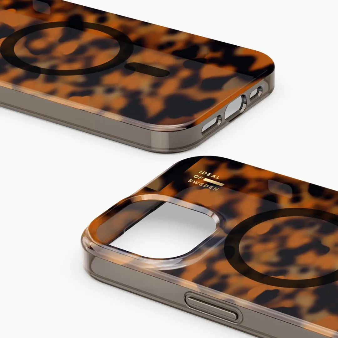 iDeal of Sweden Clear Case iPhone 13/14/15/16 MagSafe - Tortoise