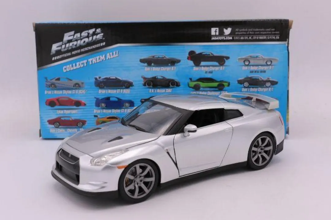 Jada Toys Nissan Skyline R35 GTR The Fast And The Furious 1:24 - Zilver