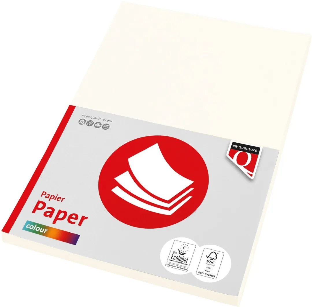 Quantore Kopieerpapier Colour A4 80gr - 100 Vel