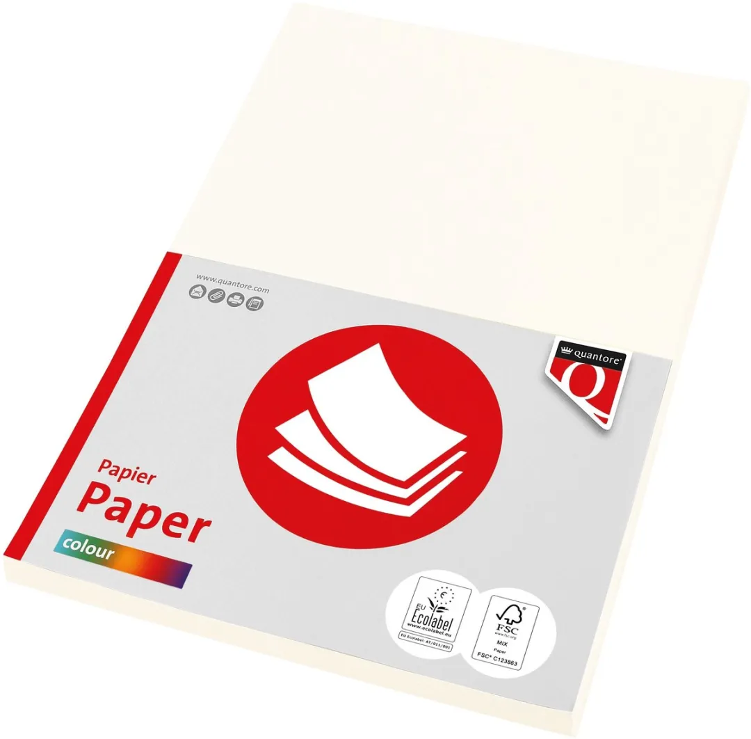 Quantore Kopieerpapier Colour A4 80gr - 100 Vel