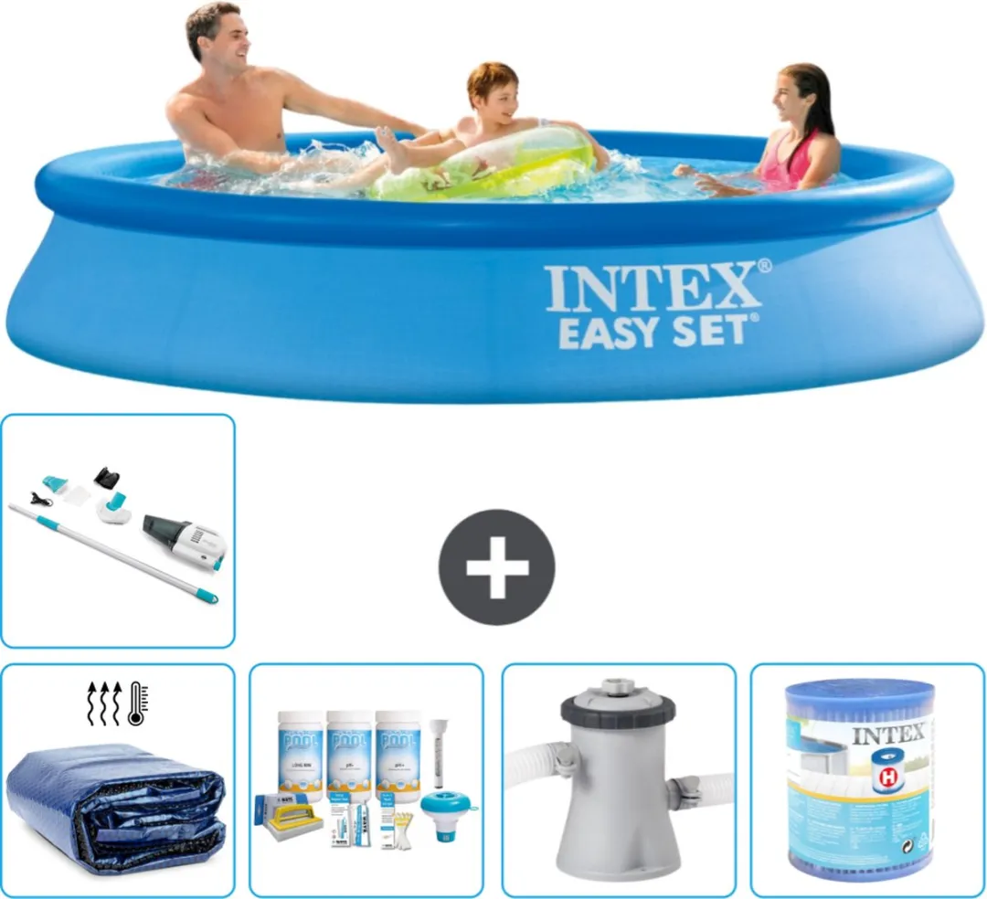 Intex Easy Set Zwembad 305x61cm - Blauw - 3077L