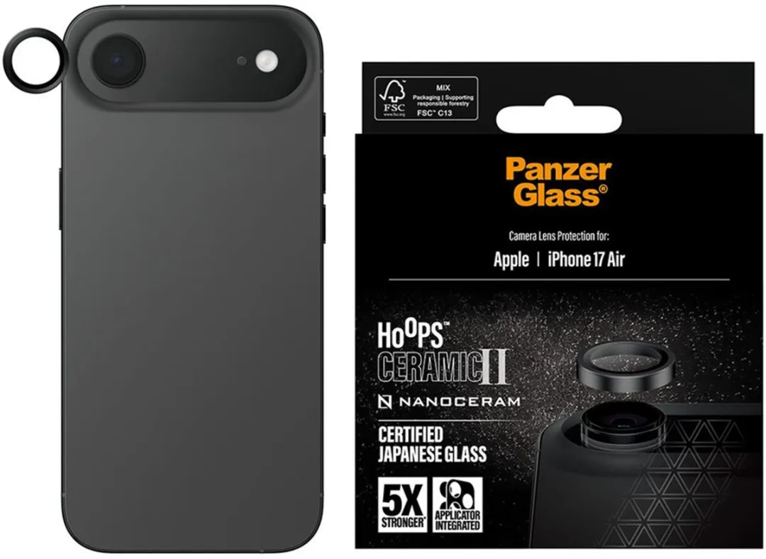 PanzerGlass Hoops Ceramic Camera Lens Protector PG11753 - iPhone 16 Pro/Pro Max