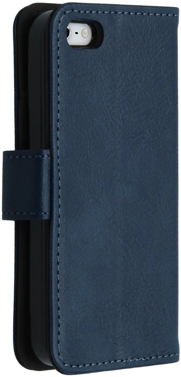 Imoshion Hoesje iPhone 5/5s/SE - Donkerblauw - 3 Pasjes