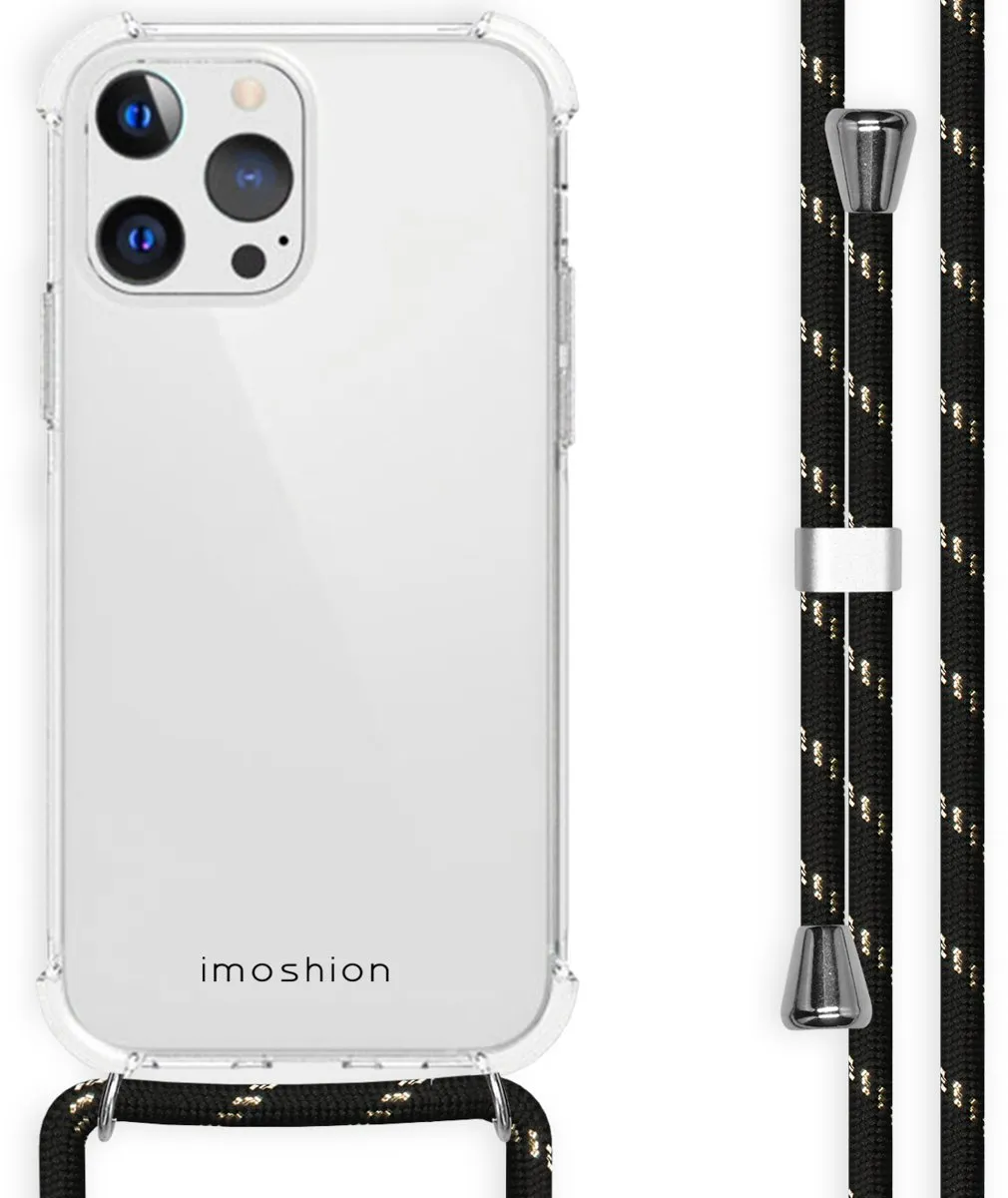 Imoshion Hoesje iPhone 13 Pro - Zwart & Goud