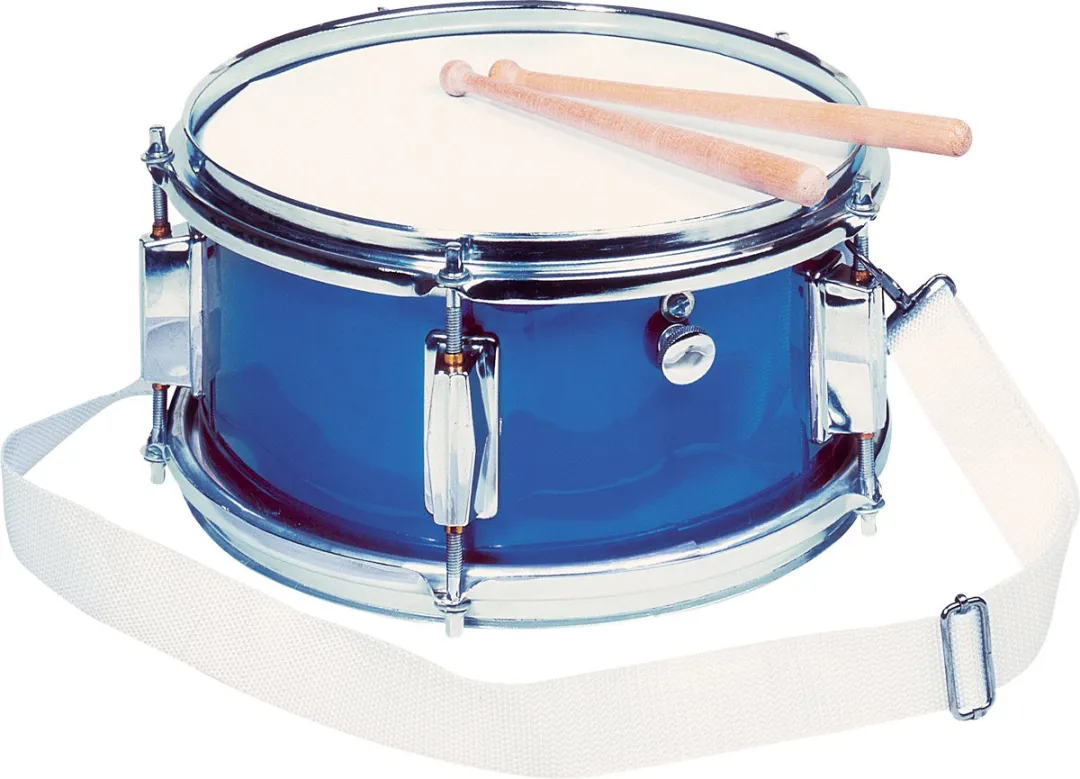 Goki Drum met Snare - Blauw