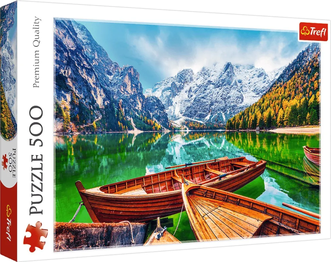 Trefl Lake Braies Italië Legpuzzel 500 Stuks