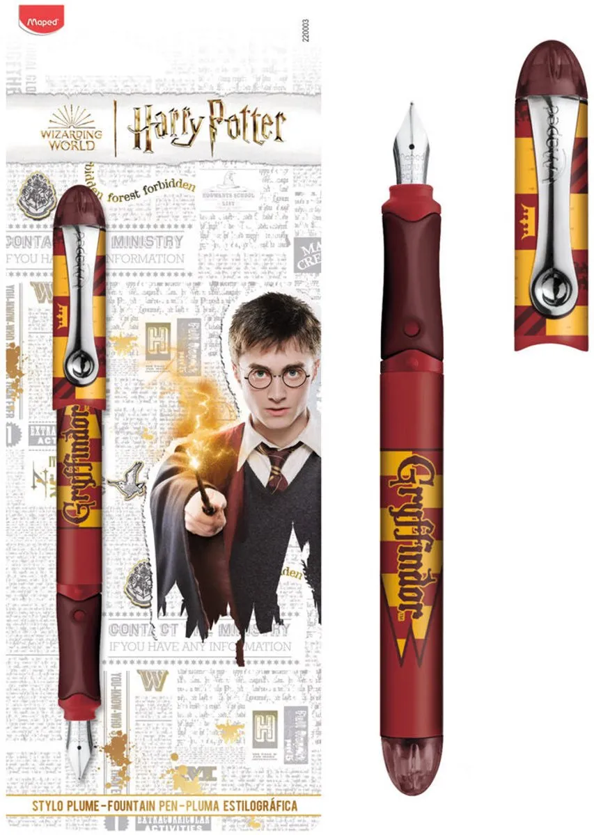 Maped Vulpen Harry Potter Gryffindor - Rood