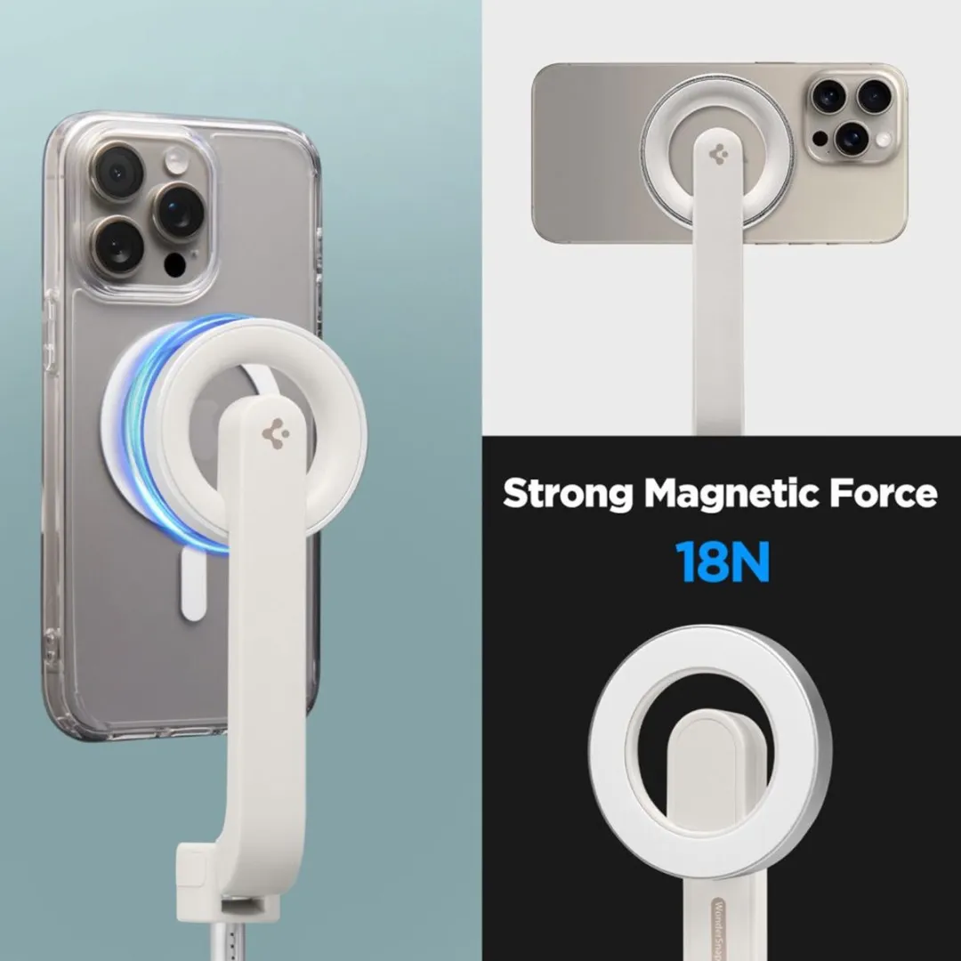 Spigen S571W MagSafe Selfiestick - Beige