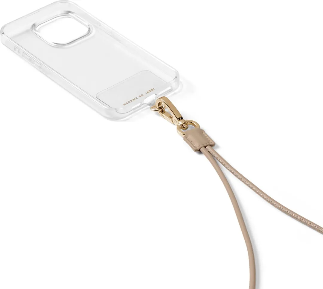 iDeal of Sweden Vegan Leather Phone Strap IDVLS-128 - Beige