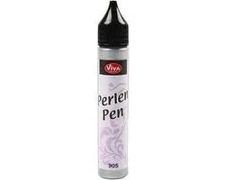 Viva Decor Parel Pen - Chrome Zilver 25ml
