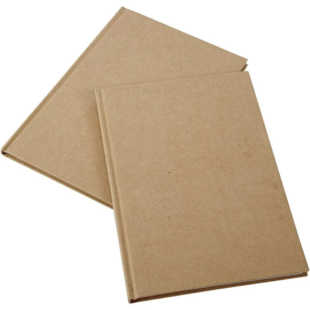 Creativ Company Papier Maché Notitieboek A5 - Bruin/Wit