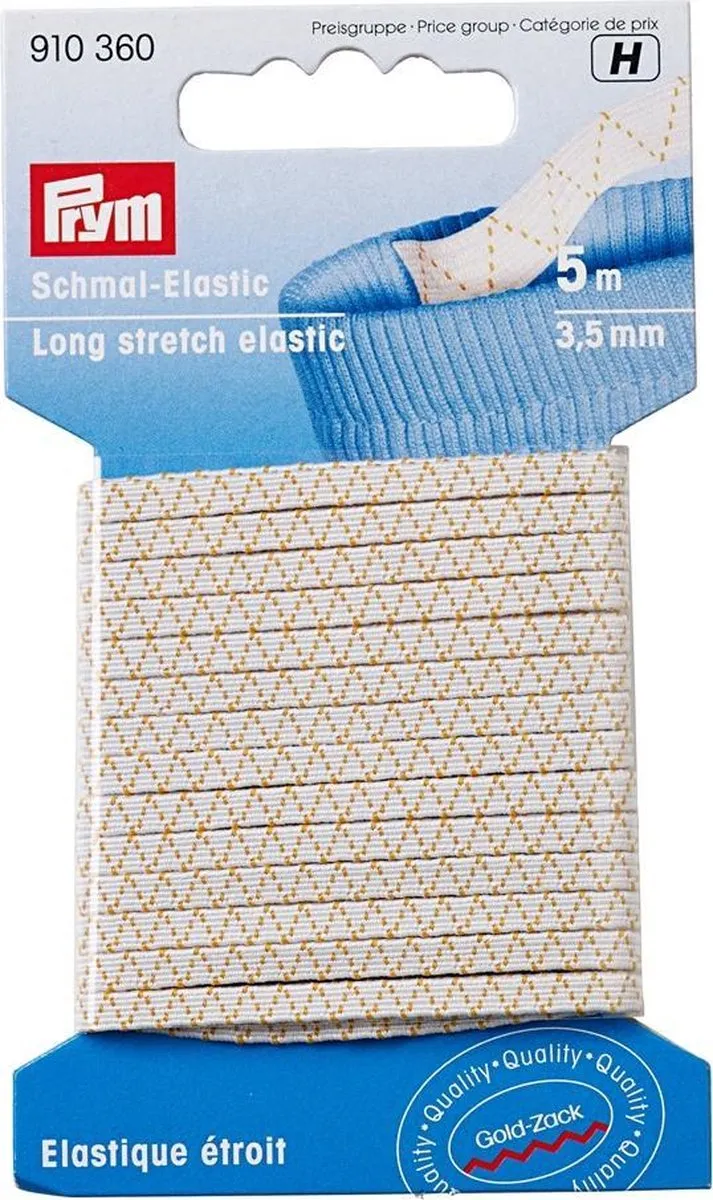 Prym Lingerie-elastiek 3,5mm Wit