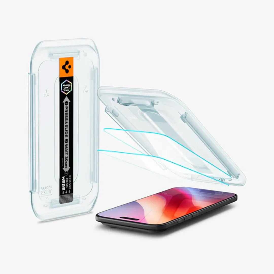 Spigen iPhone Air Tempered Glas Screenprotector - 2 Stuks