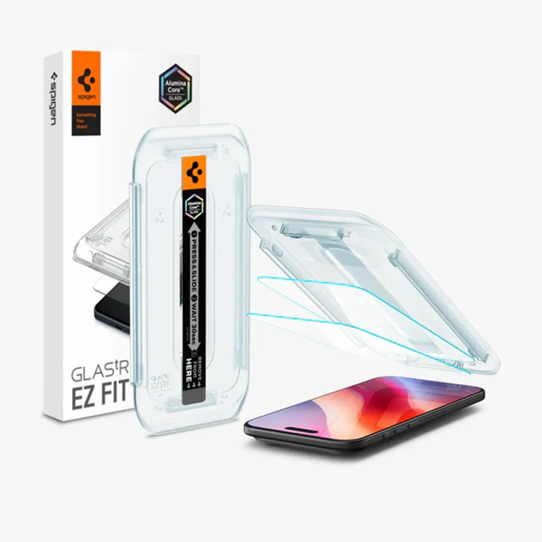 Spigen iPhone Air Tempered Glas Screenprotector - 2 Stuks