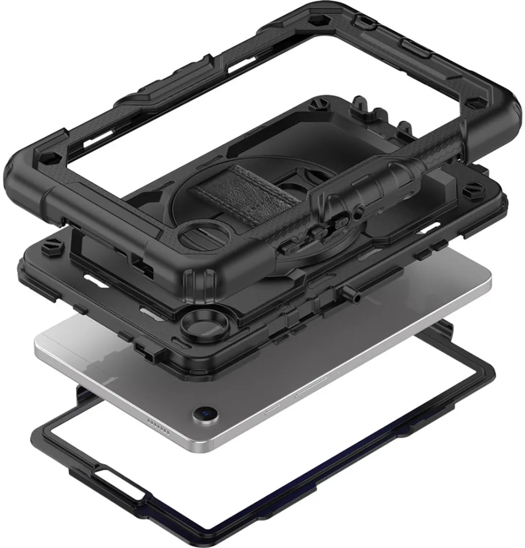 Just in Case Rugged Case 8720878607614 - Samsung Galaxy Tab A11 Plus - Zwart - afbeelding 6 van 6