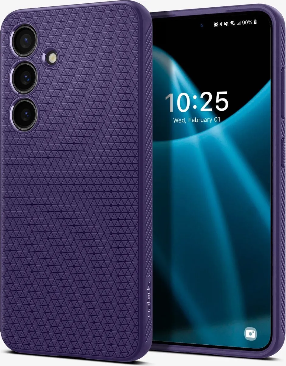 Spigen Liquid Air Hoesje Samsung Galaxy S24 - Paars - 8809971223546