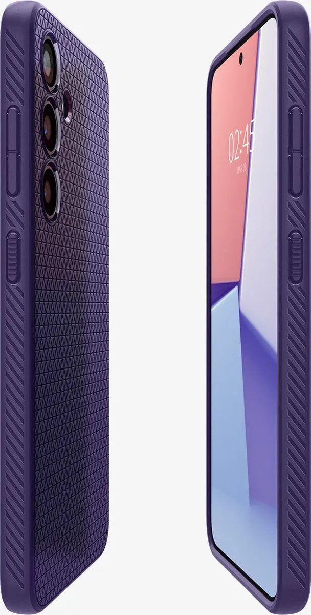 Spigen Liquid Air Hoesje Samsung Galaxy S24 - Paars - 8809971223546