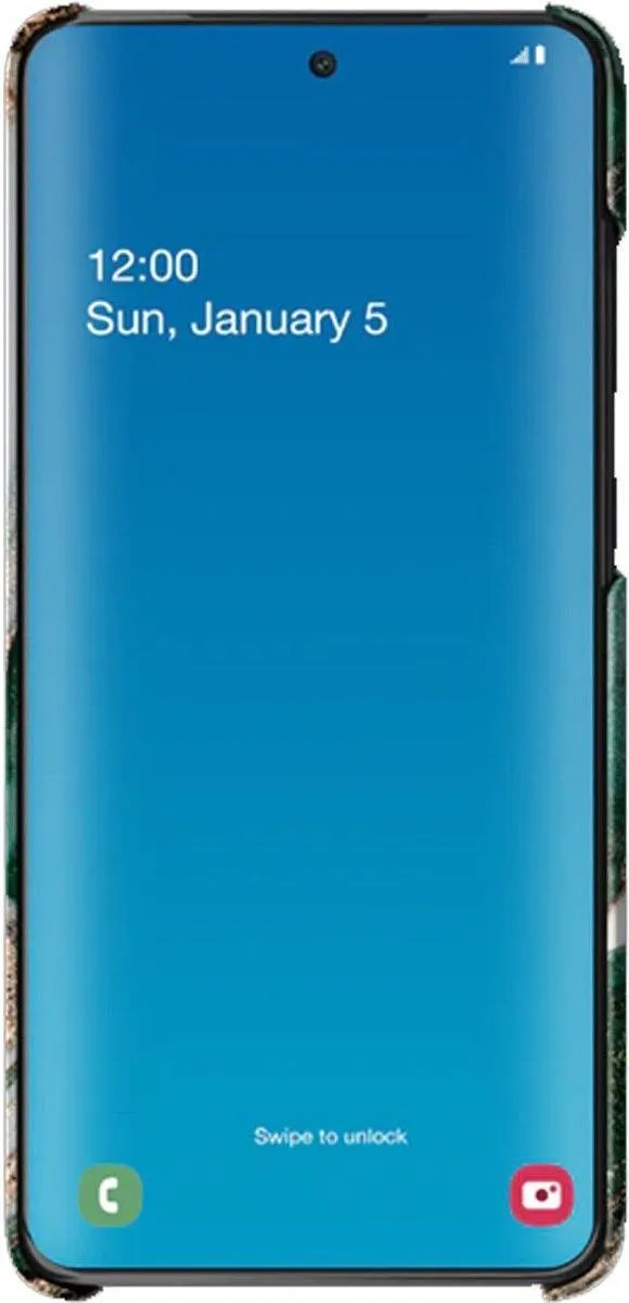 iDeal of Sweden Samsung Galaxy S20 Hoesje Golden Jade Marble - mpn-7340168799761 - afbeelding 5 van 6