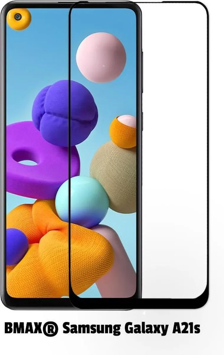 BMAX Glas Screenprotector Samsung Galaxy A21s - 2 Stuks