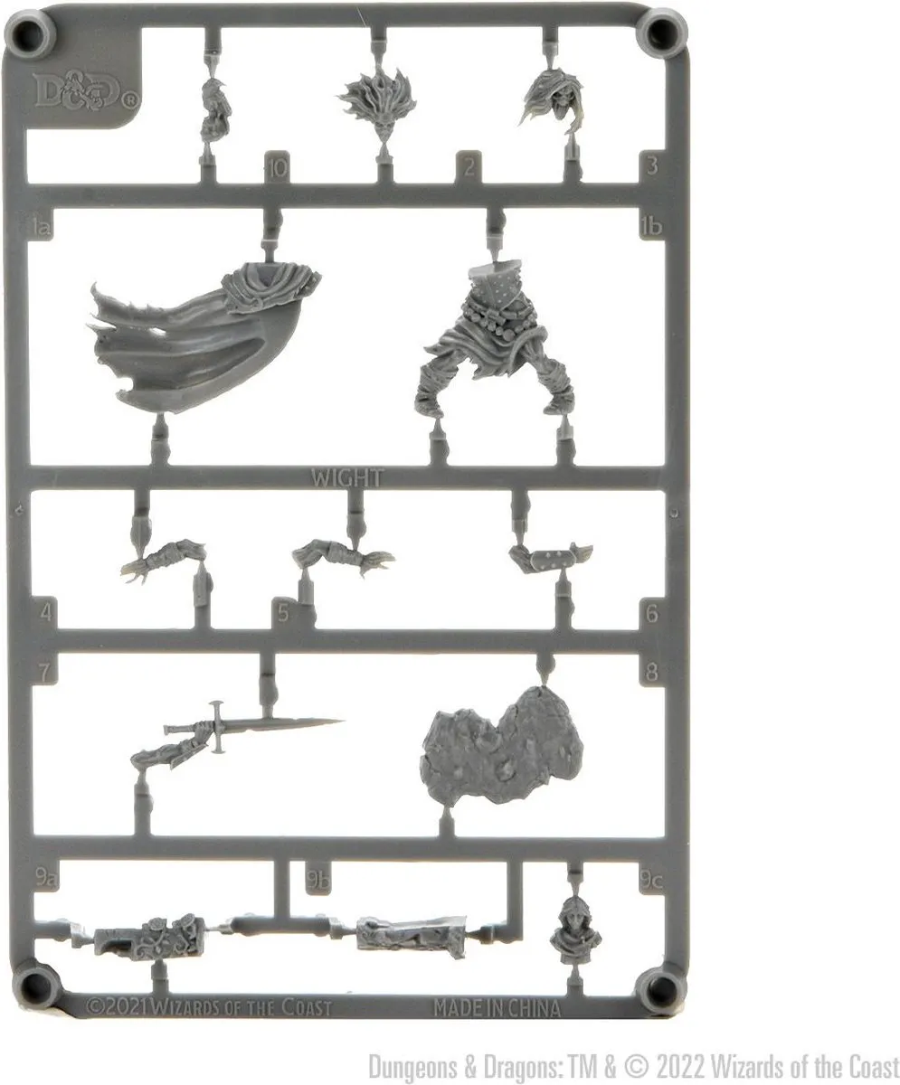 Wizkids D&D Frameworks Wight - Grijs