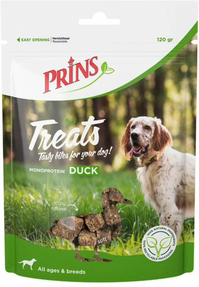 Prins Treats Dog Duck 120g