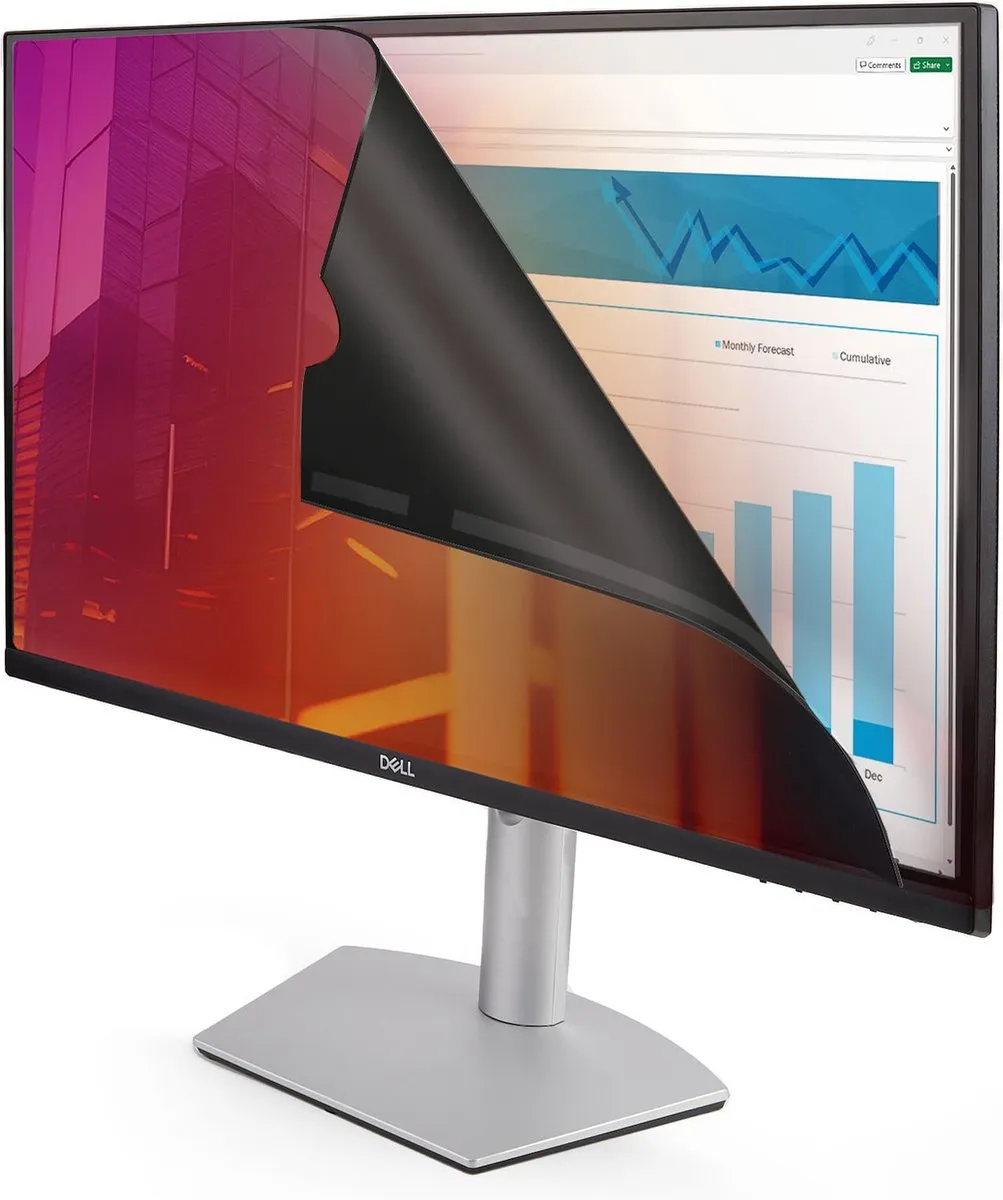 Startech 23.8G-PRIVACY-SCREEN Monitor Privacyfilter - 23.8" - Zwart/Goud