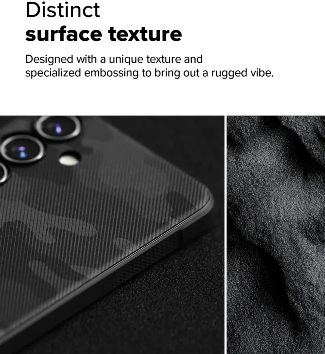 Ringke Onyx Hoesje Samsung Galaxy S24 FE - Camo Zwart