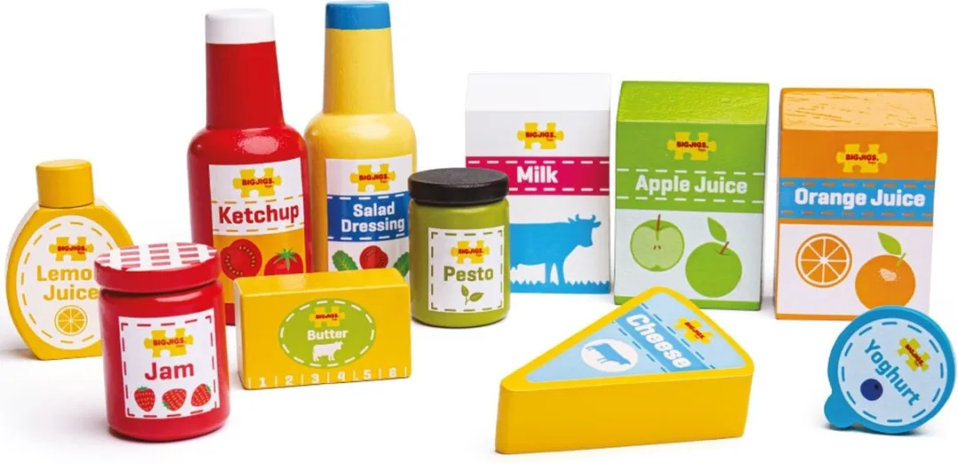 BIGJIGS Speelgoed Koelkast