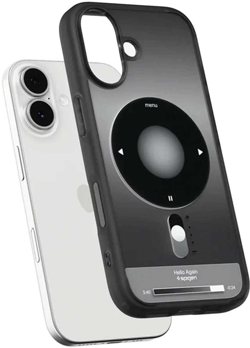 Spigen Ultra Hybrid Backcover ACS10390 - iPhone 17 - Zwart - afbeelding 6 van 6