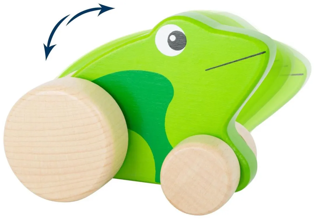Small Foot Push-along Frog 20170588 - Groen