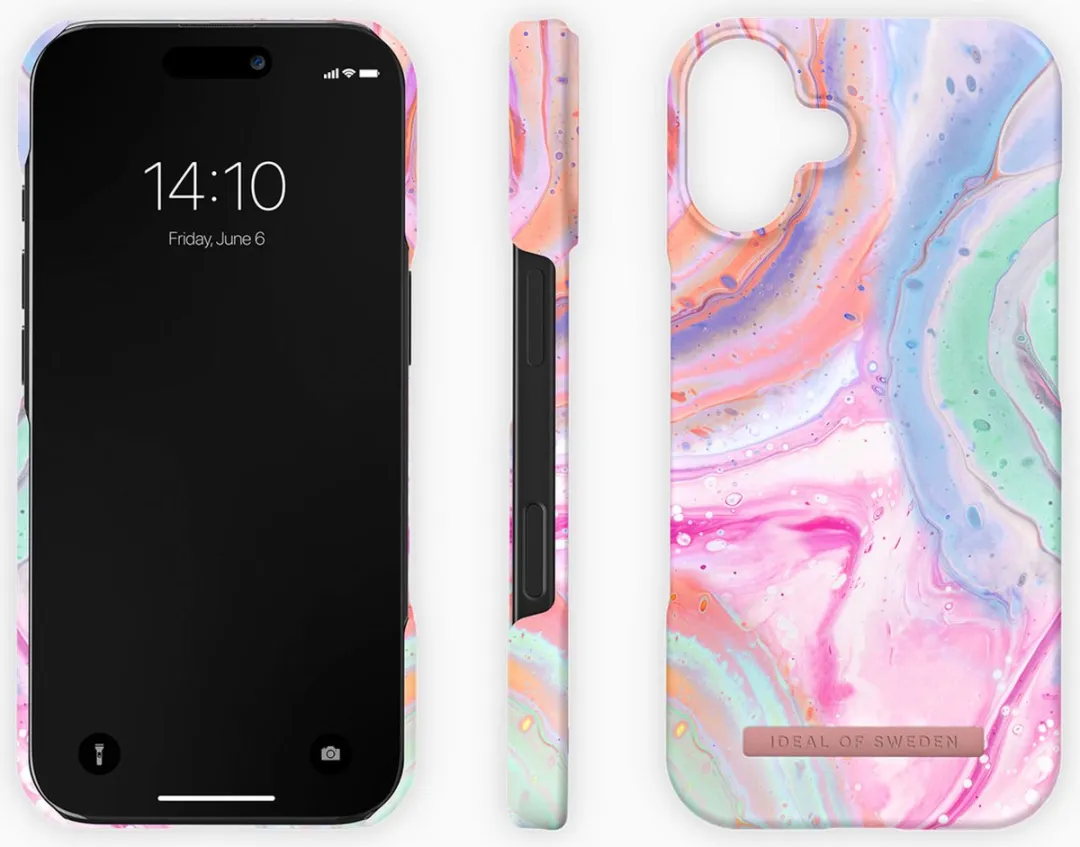 iDeal of Sweden iPhone 16 Backcover Pastel Marble - IDFC-I2461-511