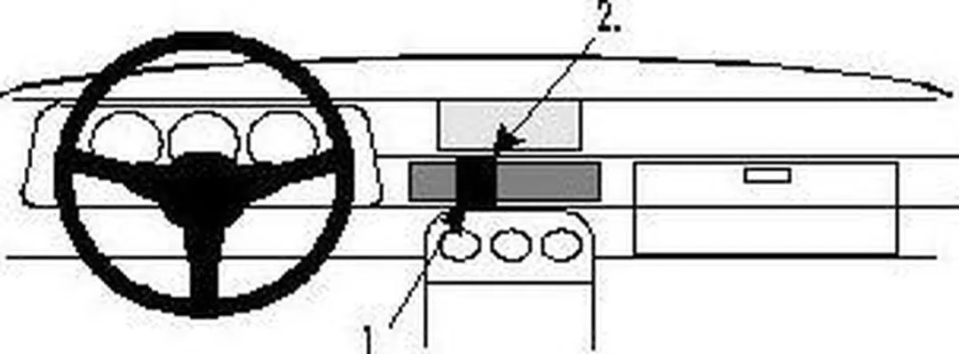 Brodit Proclip Center Mount 851554
