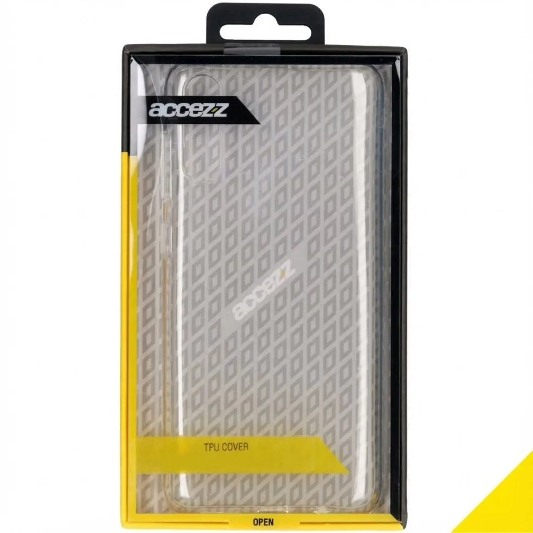 Accezz Hoesje Samsung Galaxy A70 - Transparant