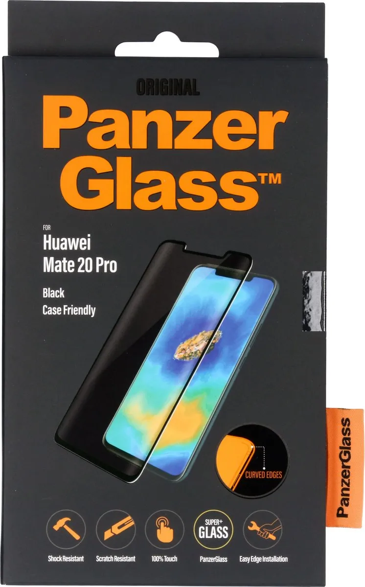 PanzerGlass Case Friendly Glas Screenprotector Huawei Mate 20 Pro