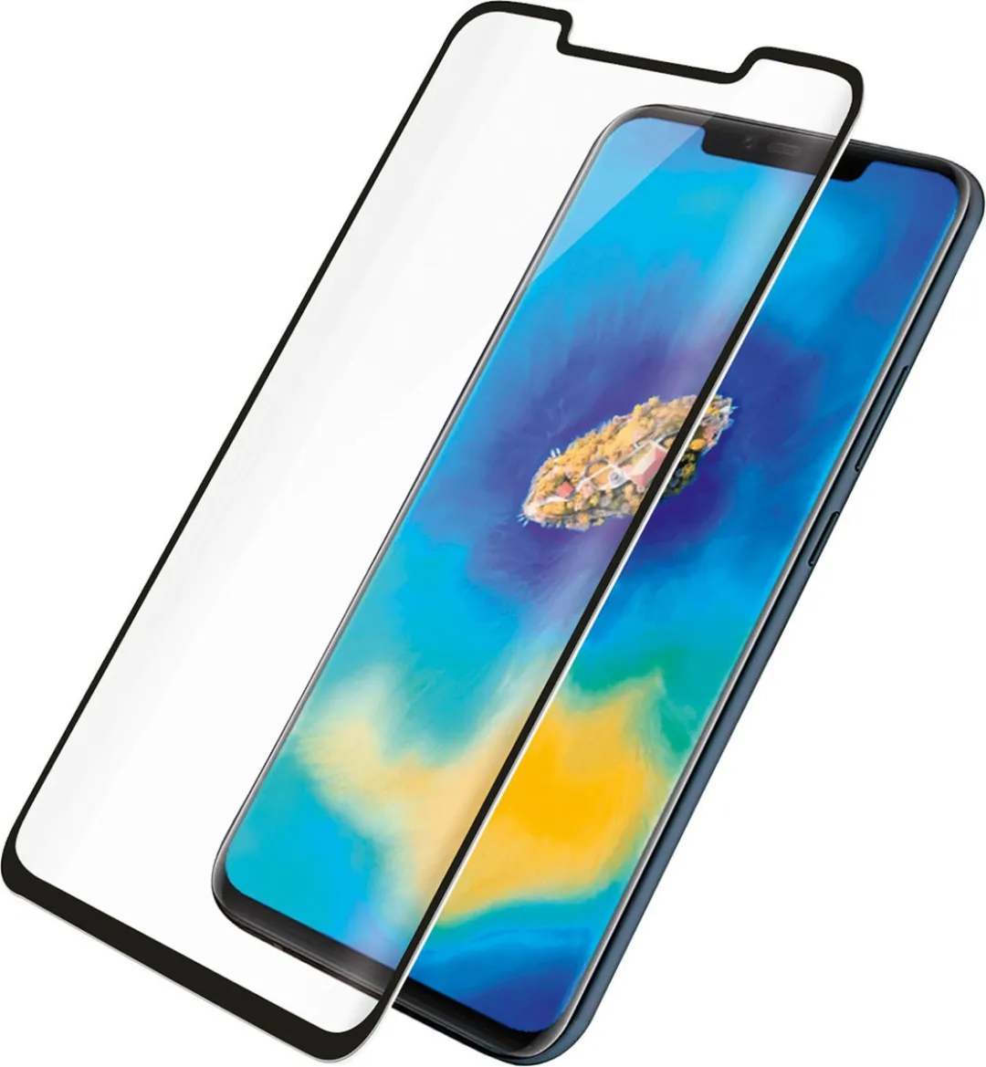 PanzerGlass Case Friendly Glas Screenprotector Huawei Mate 20 Pro - Zwart