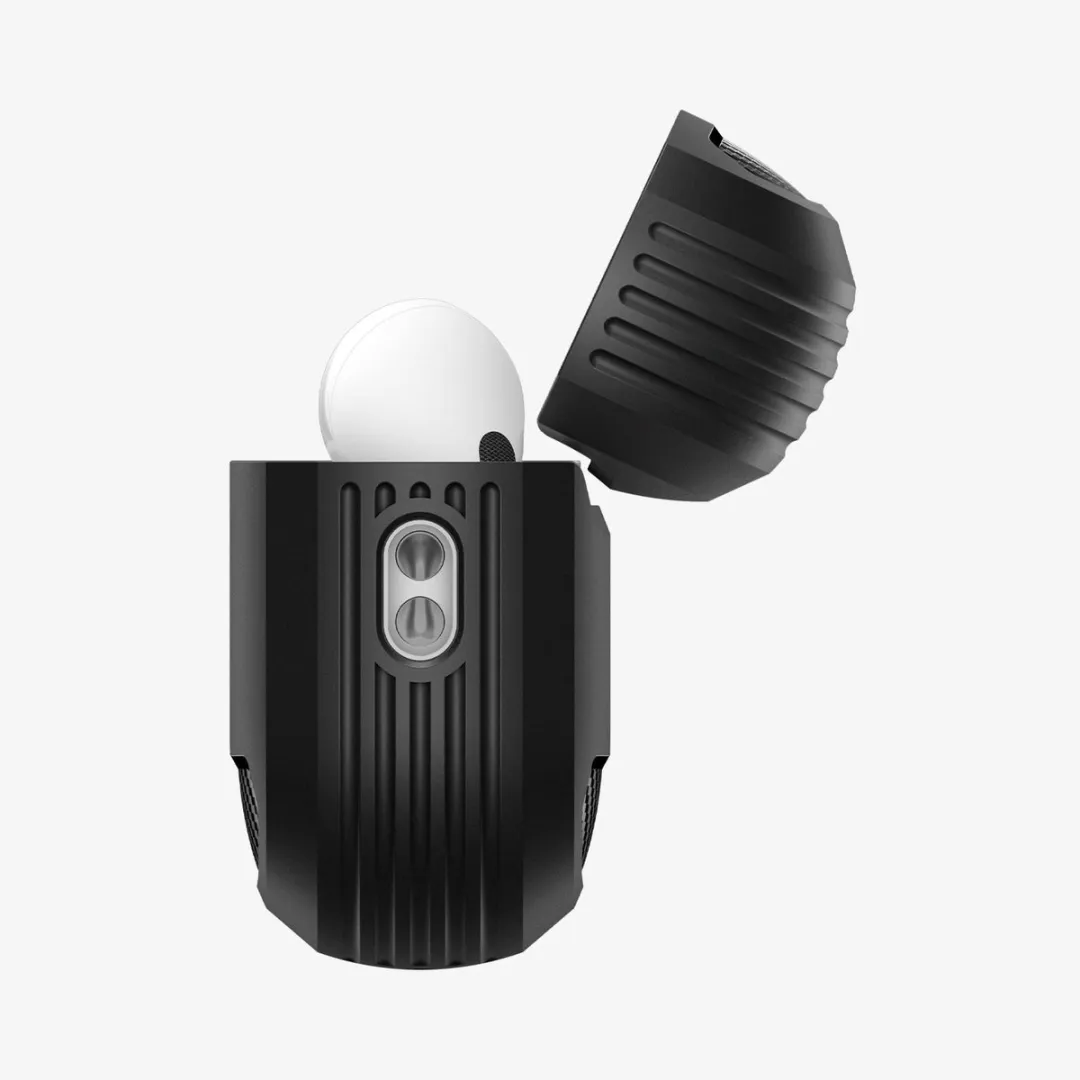 Spigen Rugged Armor Hoes AirPods 3 - Zwart - afbeelding 6 van 6