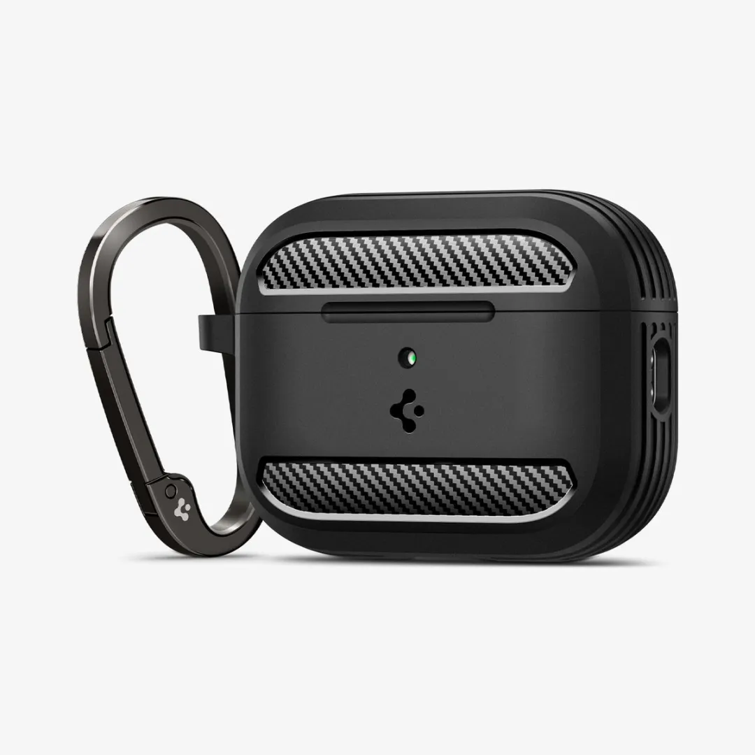 Spigen Rugged Armor Hoes AirPods 3 - Zwart