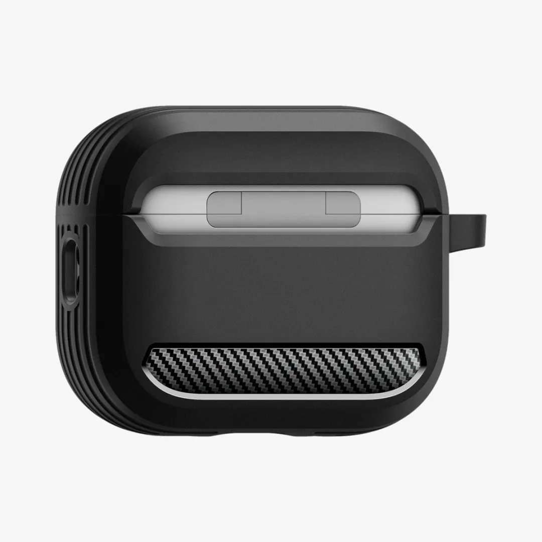 Spigen Rugged Armor Hoes AirPods 3 - Zwart