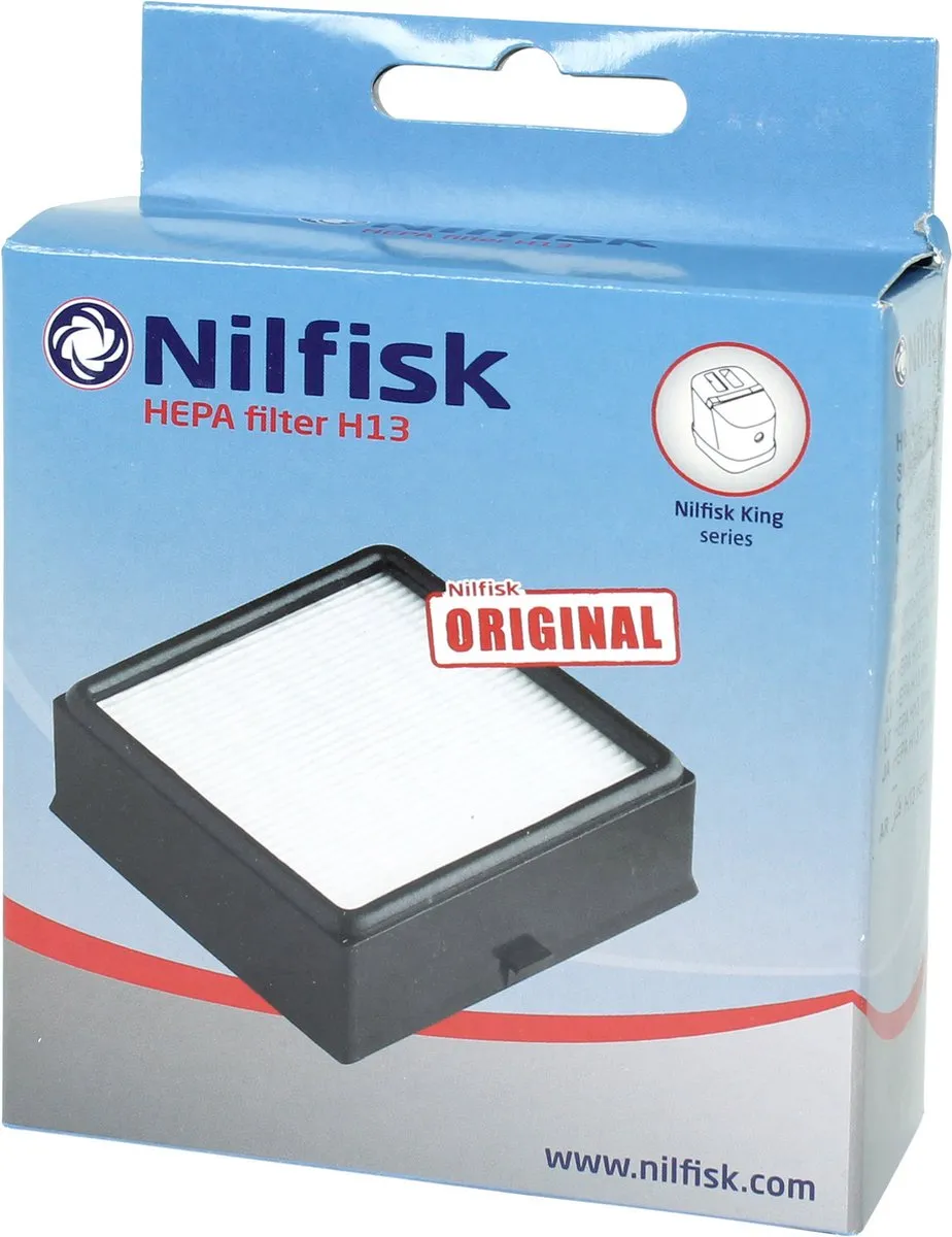Nilfisk King-Serie H13 Hepa-filter 22356800